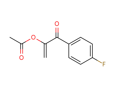 3-(4-fluorophenyl)-3-oxoprop-1-en-2-yl acetate