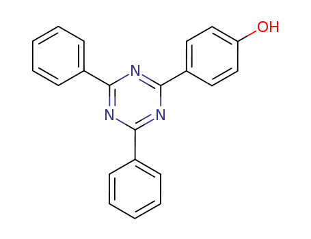 Molecular Structure of 7753-02-8 (4-(4,6-Diphenyl-1,3,5-triazin-2-yl)phenol)