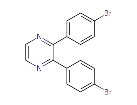 Pyrazine, 2,3-bis(4-bromophenyl)-