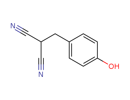 2-[(4-hydroxyphenyl)methyl]propanedinitrile