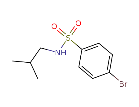 Molecular Structure of 7510-83-0 (4-bromo-N-isobutylbenzenesulfonamide)