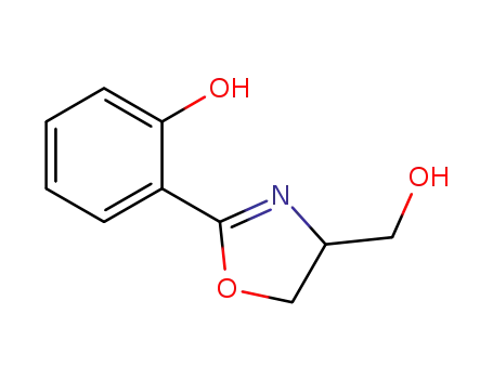 Molecular Structure of 1344732-94-0 (2-(4-(hydroxymethyl)-4,5-dihydrooxazol-2-yl)phenol)