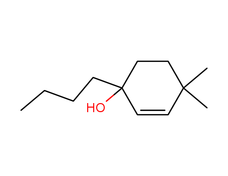Molecular Structure of 144293-04-9 (2-Cyclohexen-1-ol, 1-butyl-4,4-dimethyl-)