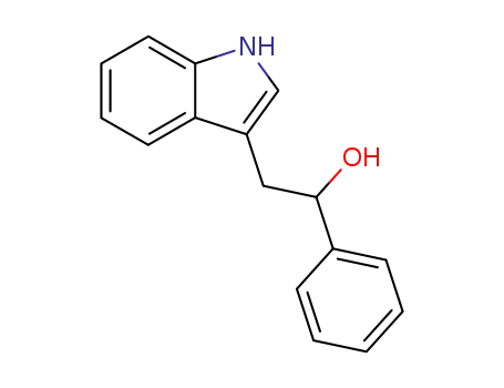 Molecular Structure of 46886-82-2 (1H-Indole-3-ethanol, a-phenyl-)