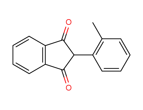 2-(2-methylphenyl)-1H-indene-1,3(2H)-dione