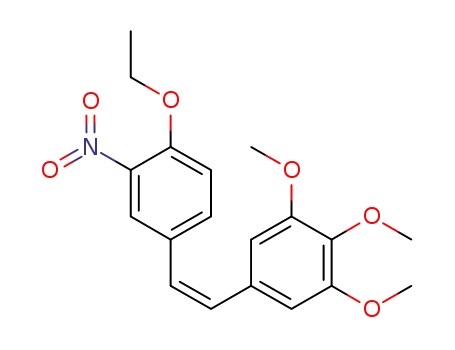 (Z)-5-(4-ethoxy-3-nitrostyryl)-1,2,3-trimethoxybenzene