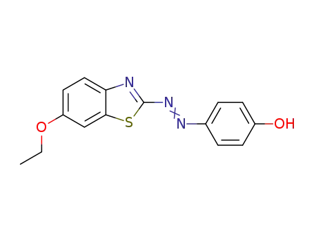 Phenol, 4-[(6-ethoxy-2-benzothiazolyl)azo]-