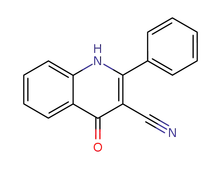 3-Quinolinecarbonitrile, 1,4-dihydro-4-oxo-2-phenyl-
