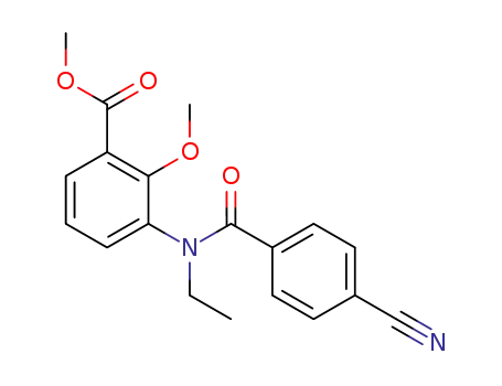 methyl 3-[(4-cyanobenzoyl)-N-ethylamino]-2-methoxybenzoate