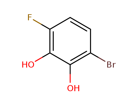 1,2-BENZENEDIOL,3-BROMO-6-FLUORO-CAS