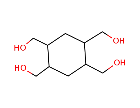 Molecular Structure of 46299-83-6 (1,2,4,5-Tetrakis-hydroxymethyl-cyclohexan)