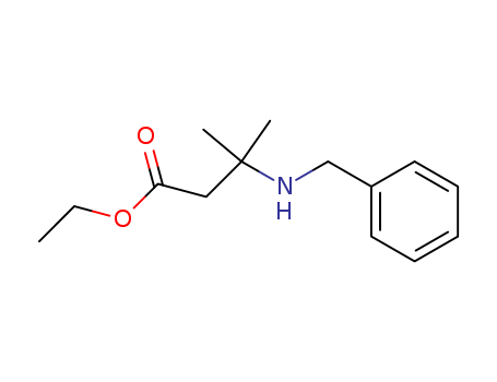 ethyl 3-(benzylamino)-3-methyl-butanoate cas  17945-54-9