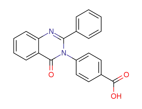 Benzoic acid, 4-(4-oxo-2-phenyl-3(4H)-quinazolinyl)-