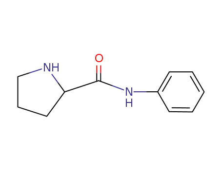 Molecular Structure of 25746-83-2 (2-Pyrrolidinecarboxamide,N-phenyl-)