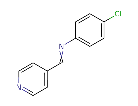 4-Chloro-N-(4-pyridinylmethylene)benzenamine