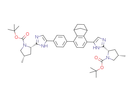 C<sub>43</sub>H<sub>54</sub>N<sub>6</sub>O<sub>4</sub>