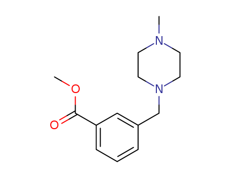 Benzoic acid,3-[(4-methyl-1-piperazinyl)methyl]-, methyl ester