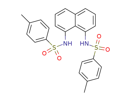 Molecular Structure of 178906-65-5 (Benzenesulfonamide, N,N'-1,8-naphthalenediylbis[4-methyl-)