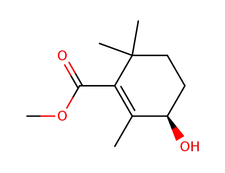 methyl (3R)-3-hydroxy-2,6,6-trimethylcyclohex-1-ene-1-carboxylate