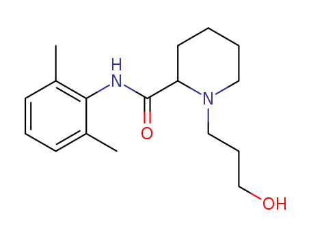 2-PIPERIDINECARBOXAMIDE,N-(2,6-DIMETHYLPHENYL)-1-(3-HYDROXYPROPYL)-,(+-)-