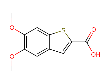 5,6-Dimethoxy-1-benzothiophene-2-carboxylic acid 23046-03-9