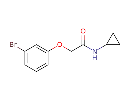2-(3-bromophenoxy)-N-cyclopropylacetamide