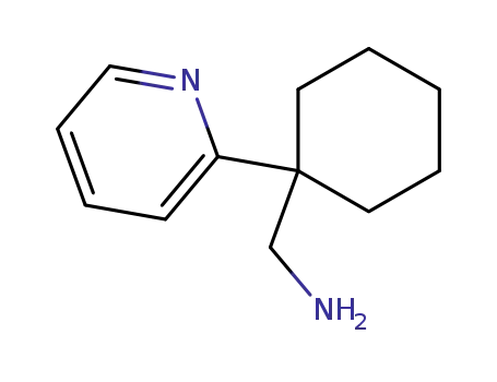 Molecular Structure of 204067-08-3 ((1-(pyridin-2-yl)cyclohexyl)MethanaMine)