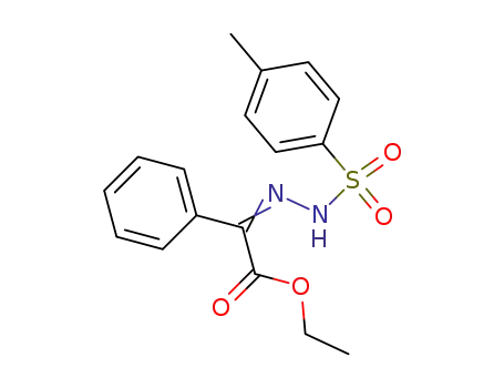 Benzeneacetic acid, a-[[(4-methylphenyl)sulfonyl]hydrazono]-, ethyl
ester