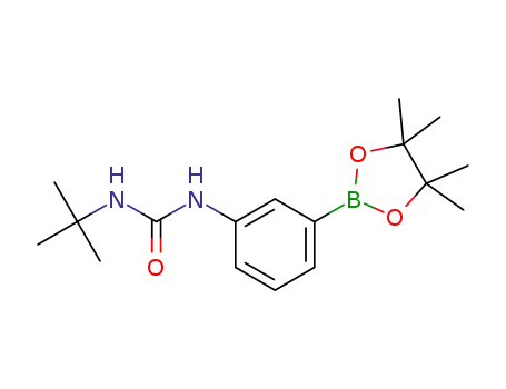 1-(tert-butyl)-3-(3-(4,4,5,5-tetramethyl-1,3,2-dioxaborolan-2-yl)phenyl)urea