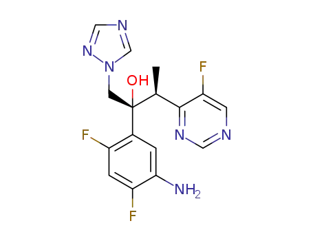 C<sub>16</sub>H<sub>15</sub>F<sub>3</sub>N<sub>6</sub>O