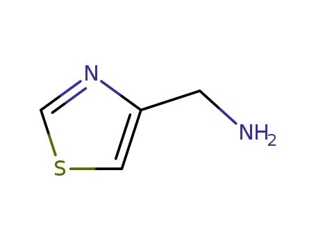 Molecular Structure of 16188-30-0 (1,3-THIAZOL-4-YLMETHYLAMINE)