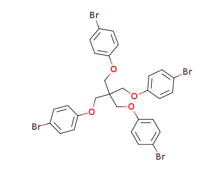 Molecular Structure of 502187-29-3 (1-bromo-4-(3-(4-bromophenoxy)-2,2-bis((4-bromophenoxy)methyl)propyloxy)benzene)