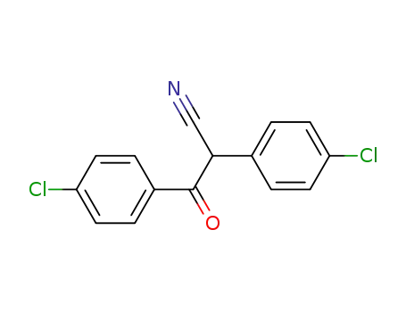 2,3-bis(4-chlorophenyl)-3-oxopropanenitrile