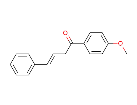 Molecular Structure of 84066-68-2 ((3E)-1-(4-methoxyphenyl)-4-phenylbut-3-en-1-one)