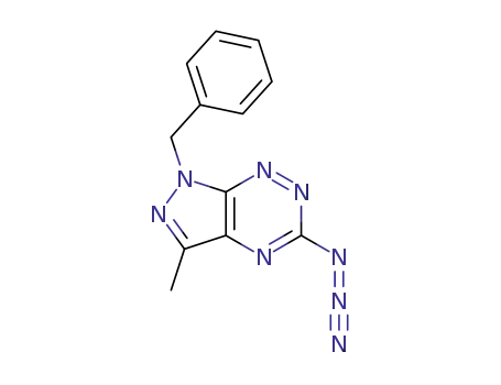 5-azido-1-benzyl-3-methyl-1H-pyrazolo[4,3-e][1,2,4]triazine