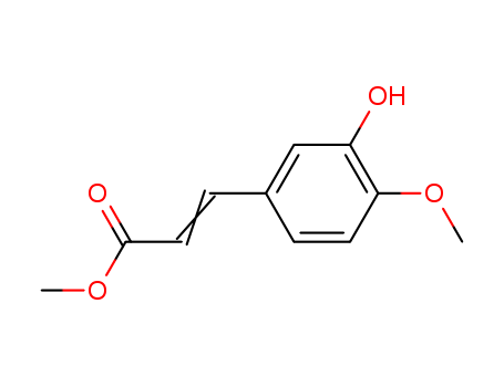 Methyl 3-(3-Hydroxy-4-methoxyphenyl)acrylate