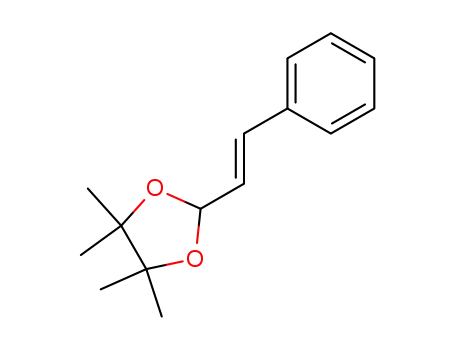 (E)-4,4,5,5-tetramethyl-2-styryl-1,3-dioxolane