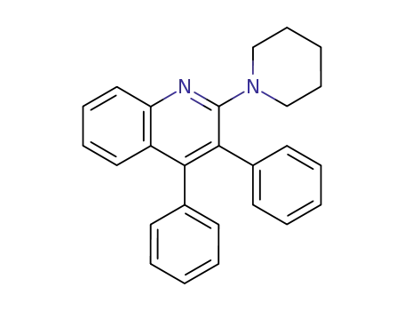 3,4-diphenyl-2-(1-piperidyl)quinoline