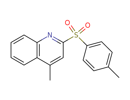 4-Methyl-2-[(4-methylphenyl)sulfonyl]quinoline