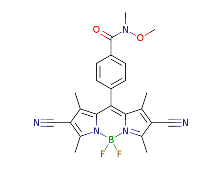 Molecular Structure of 1608150-40-8 (C<sub>24</sub>H<sub>22</sub>BF<sub>2</sub>N<sub>5</sub>O<sub>2</sub>)