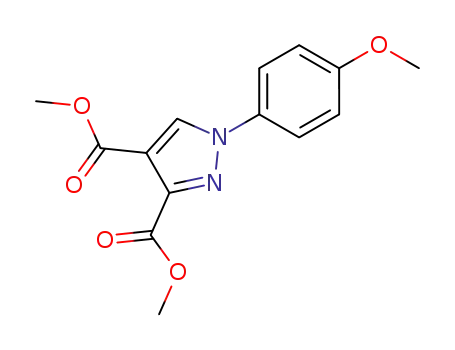 dimethyl 1-(4-methoxyphenyl)-1H-pyrazole-3,4-dicarboxylate