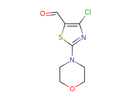 5-Thiazolecarboxaldehyde,4-chloro-2-(4-morpholinyl)- cas  129880-84-8