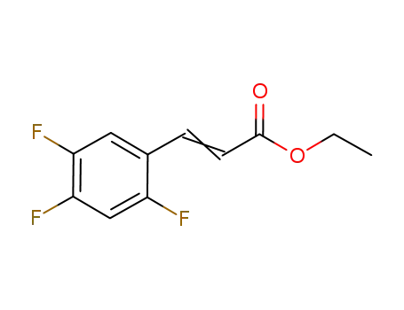 2-Propenoic acid, 3-(2,4,5-trifluorophenyl)-, ethyl ester