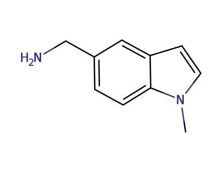 Molecular Structure of 884507-17-9 ((1-METHYL-1H-INDOL-5-YL)METHYLAMINE)