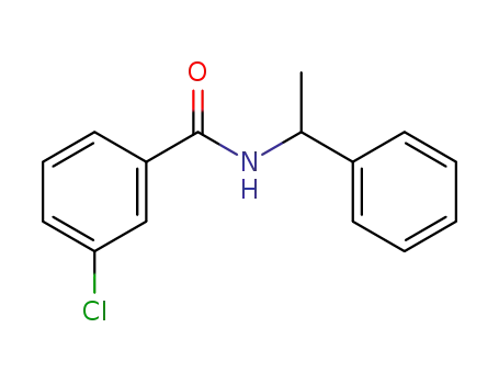 3-chloro-N-(1-phenylethyl)benzamide