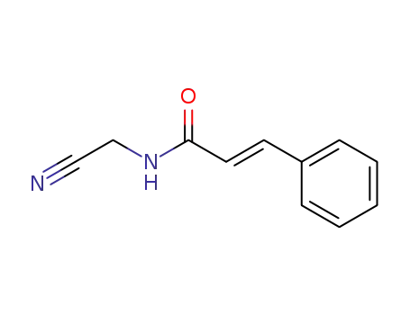 2-Propenamide, N-(cyanomethyl)-3-phenyl-