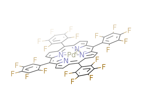 5,10,15,20-Tetrakis(pentafluorophenyl)-21H,23H-porphine palladium(II)