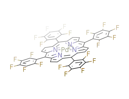 Molecular Structure of 72076-09-6 (5,10,15,20-TETRAKIS(PENTAFLUOROPHENYL)-2)