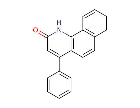 Benzo[h]quinolin-2(1H)-one, 4-phenyl-