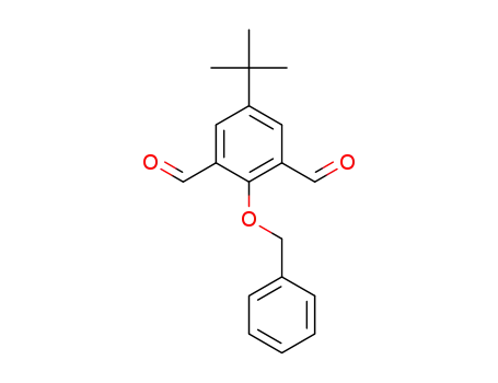 5-tert-butyl-2-(phenylmethoxy)-1,3-benzenedicarboxaldehyde